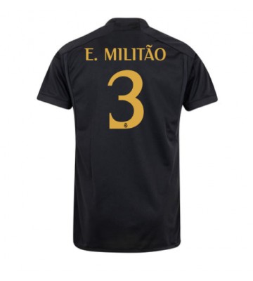 Real Madrid Eder Militao #3 Koszulka Trzecich 2023-24 Krótki Rękaw